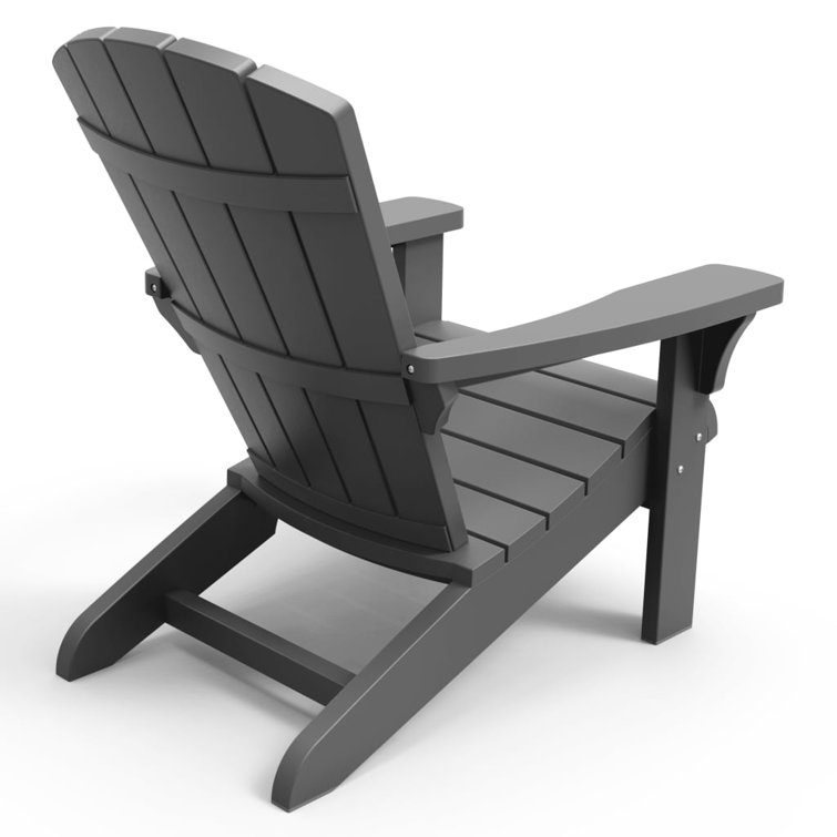 House of Hampton Keter Adirondack Chair Troy Graphite Wayfair.co.uk
